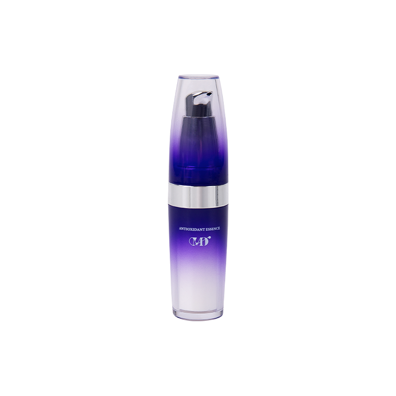 Bullet-shaped portable airless pump lotion bote