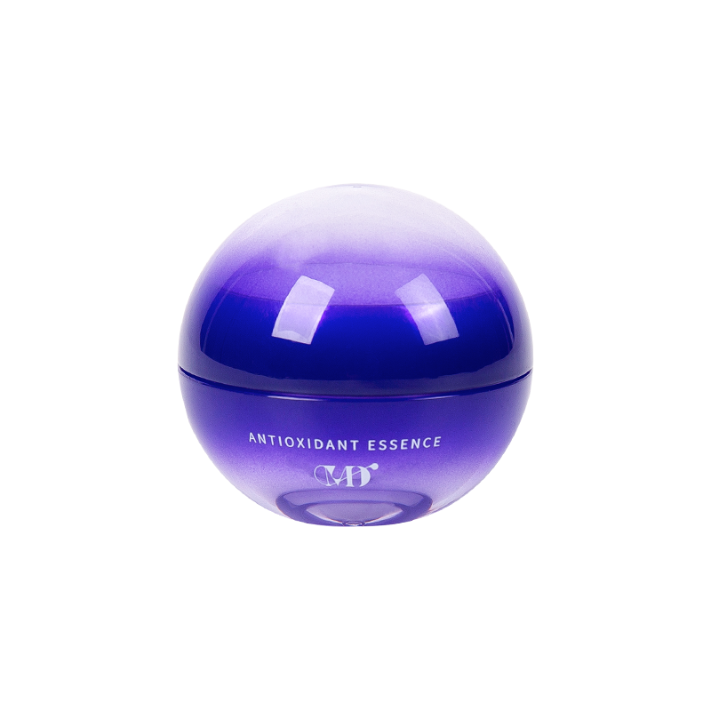 Flat sa ilalim ng spherical gradient cream jar 