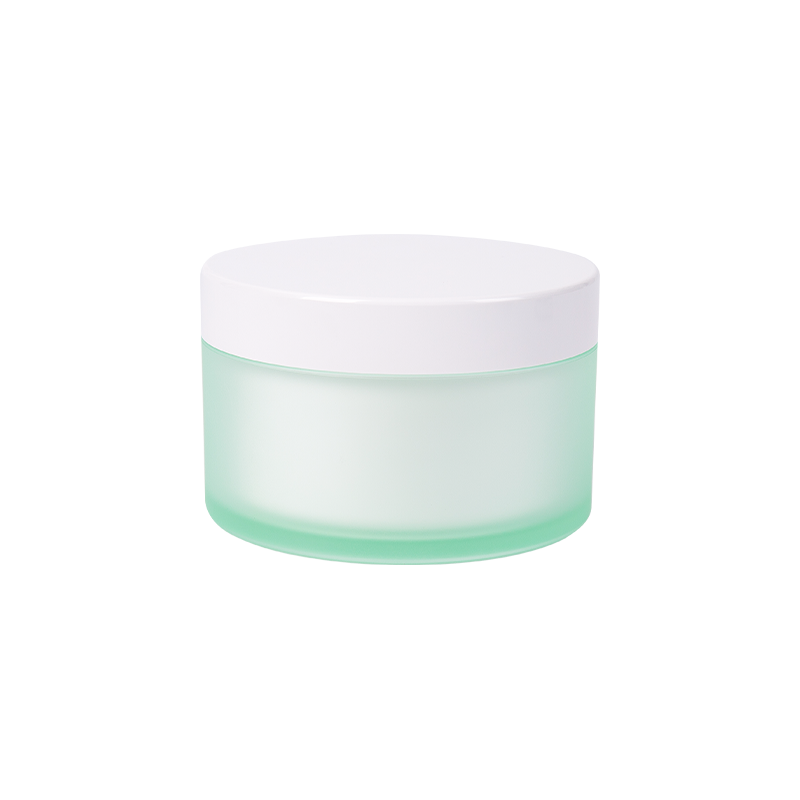 Acrylic cream jar na may magkakaibang disenyo ng kulay 