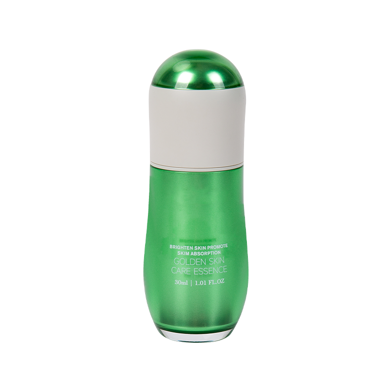 Metal texture capsule-shaped lotion bote 