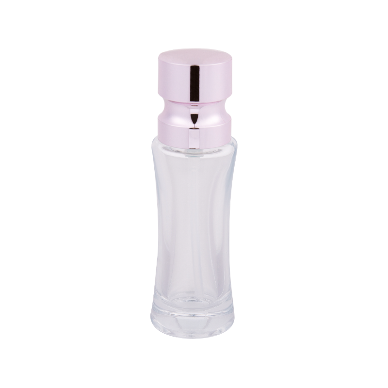 30ml blush wave cosmetic glass tube