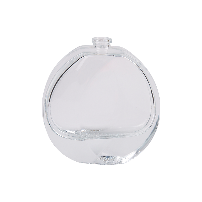 100ml makitid na bibig spherical transparent pabango bote