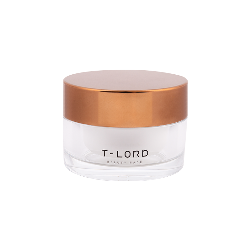 30g Kapasidad ng Elegance Gold PMMA Cosmetic Jar