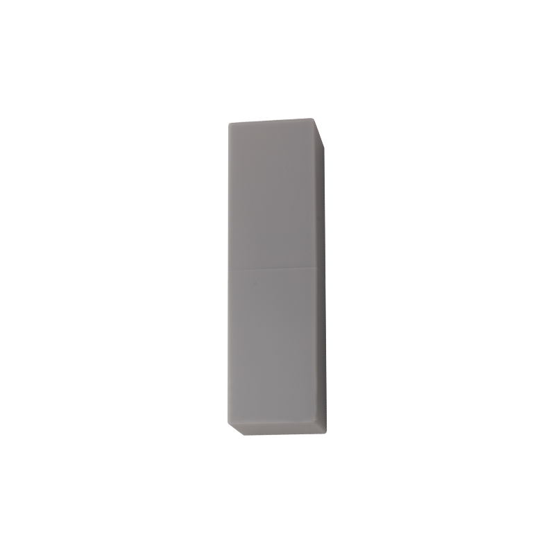 Grey Minimalist Square Lipstick Tube