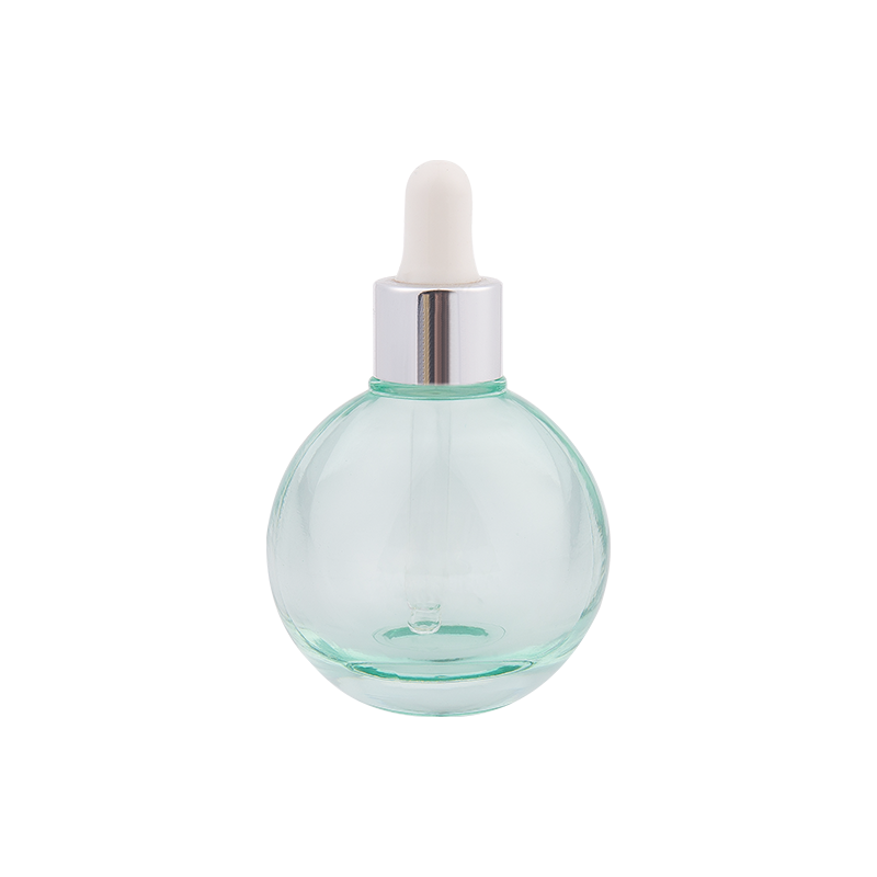 50ml spherical glass essence dropper bote