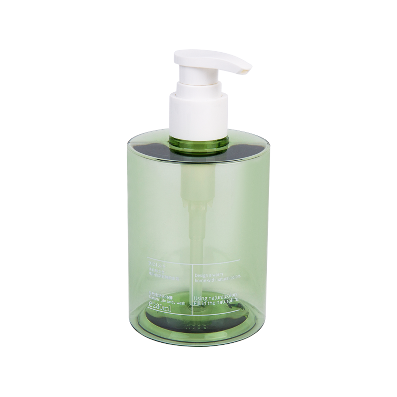 300ml Elegant Green Petg Pump Bottle